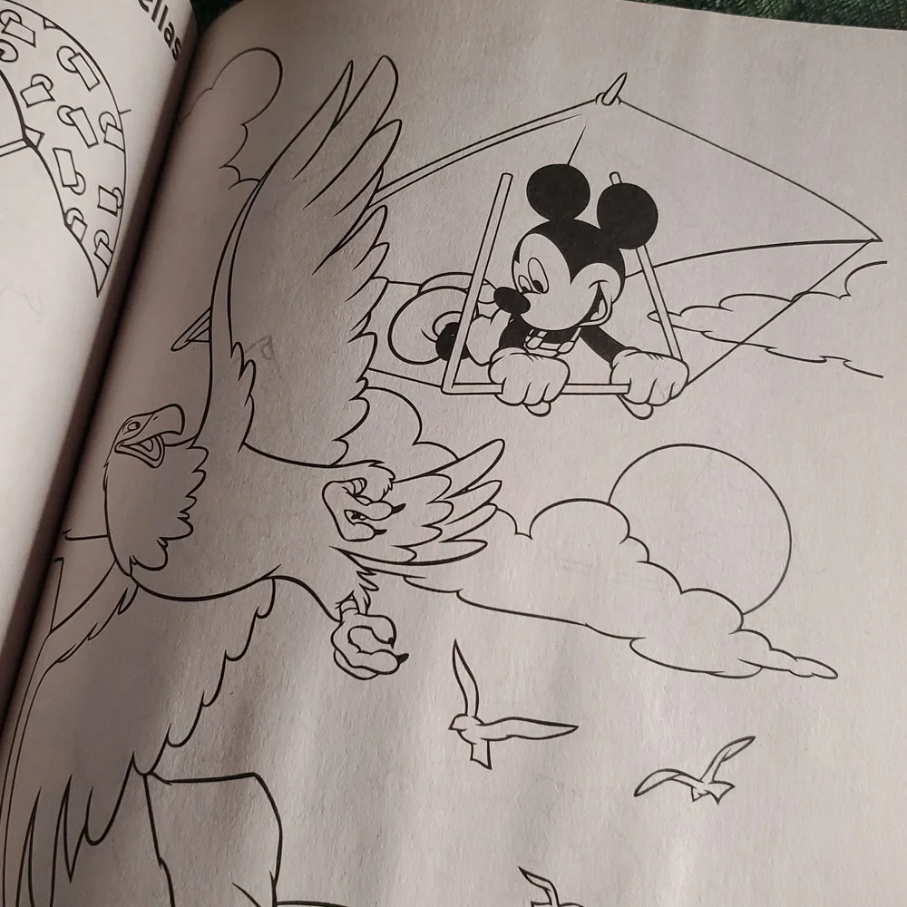 Mickey Mouse & Pooh Coloring and Activity Book‎ Set